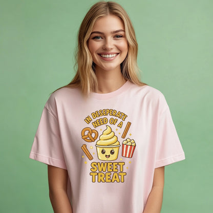 "In Desperate Need of a Sweet Treat" - Unisex Heavy Cotton Tee